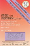 Medical Abbreviations 32,000 Conveniences at the Expense of Communication and Safety cover art
