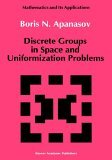 Discrete Groups in Space and Uniformization Problems 1991 9780792302162 Front Cover