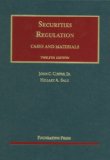 Coffee and Sale's Securities Regulation, 12th 12th 9781609301163 Front Cover