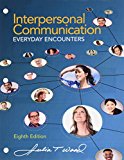 Bundle: Interpersonal Communication: Everyday Encounters, 8th + LMS Integrated for MindTap Communication, 1 Term (6 Months) Printed Access Card  cover art