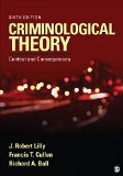 Criminological Theory Context and Consequences cover art