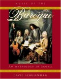 Music of the Baroque An Anthology of Scores cover art