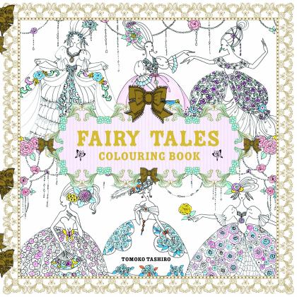 Fairy Tales Colouring Book  9781843653165 Front Cover