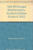 Holt McDougal Mathematics Common Core  9780547647166 Front Cover