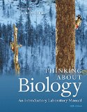 Thinking about Biology An Introductory Laboratory Manual cover art