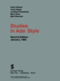 Studies in Ada Style 2nd 1983 9780387908168 Front Cover