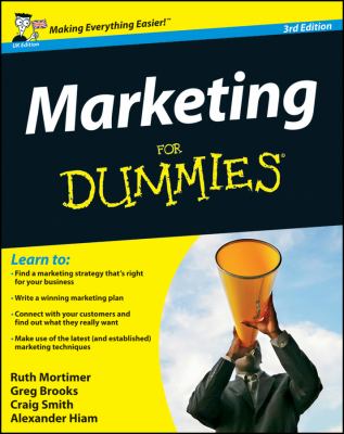 Marketing for Dummies 3rd 9781119965169 Front Cover