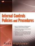Internal Controls Policies and Procedures  cover art