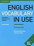 English Vocabulary in Use: Advanced Book with Answers 3rd 9781316631171 Front Cover