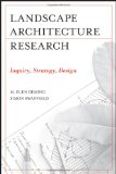 Landscape Architectural Research Inquiry, Strategy, Design cover art