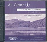 All Clear 1: Listening and Speaking 2nd 2006 9781413021172 Front Cover