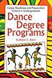 Dance Degree Programs: 2009 9781441501172 Front Cover