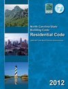 North Carolina State Building Code Residential Code 2012 cover art