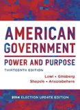 American Government: Power & Purpose: 2014 Election Update cover art