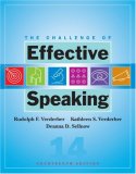 Challenge of Effective Speaking 14th 2007 9780495502173 Front Cover