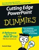 Cutting Edge PowerPoint for Dummies 2005 9780764598173 Front Cover