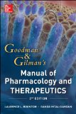 Goodman and Gilman's Manual of Pharmacology and Therapeutics cover art