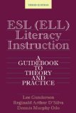 ESL (ELL) Literacy Instruction A Guidebook to Theory and Practice cover art