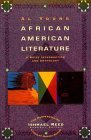 African-American Literature A Brief Introduction and Anthology cover art