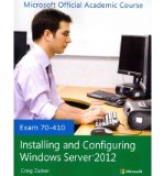 70-410 Installing and Configuring Windows Server 2012 with Lab Manual Set  cover art