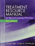 Speech Language Pathology: Treatment Resource Manual cover art