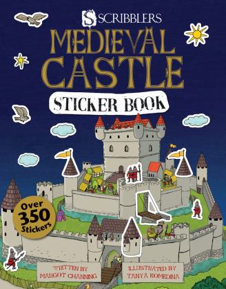Scribblers Fun Activity Medieval Castle Sticker Book  9781912537174 Front Cover