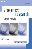 Media Effects Research A Basic Overview 2nd 2005 Revised  9780534629175 Front Cover