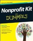 Nonprofit Kit for Dummiesï¿½ 4th 9781118604175 Front Cover