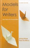 Models for Writers Short Essays for Composition 11th 9780312552176 Front Cover