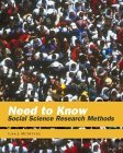 Need to Know: Social Science Research Methods  cover art