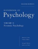 Handbook of Psychology, Forensic Psychology  cover art