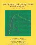 Differential Equations with Maple  cover art