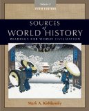 Sources of World History, Volume I  cover art