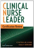 Clinical Nurse Leader Certification Review  9780826171177 Front Cover