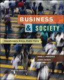 Business and Society Stakeholders, Ethics, Public Policy 12th 9780073530178 Front Cover