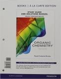 Organic Chemistry Study Guide and Solutions Manual, Books a la Carte Edition 8th 9780134473178 Front Cover