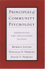 Principles of Community Psychology Perspectives and Applications cover art
