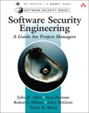 Software Security Engineering A Guide for Project Managers  9780321509178 Front Cover