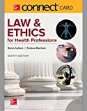 Connect Access Card for Law &amp; Ethics for Health Professions 8th 9781260064179 Front Cover