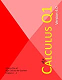APEX Calculus for Quarters: Q1  9781722973179 Front Cover