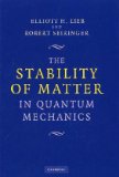 Stability of Matter in Quantum Mechanics  9780521191180 Front Cover