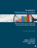 Handbook of Marketing Scales Multi-Item Measures for Marketing and Consumer Behavior Research cover art