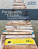 Paragraphs and Essays With Integrated Readings 13th 2016 Revised  9781305654181 Front Cover