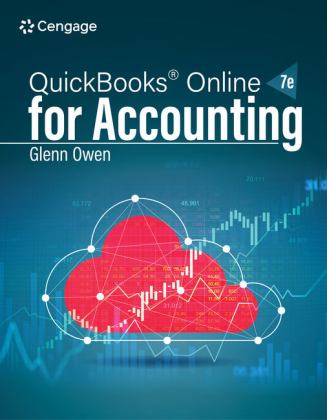 Using QuickBooksï¿½ Online for Accounting 2024 7th 9780357901182 Front Cover