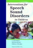 Interventions for Speech Sound Disorders in Children  cover art
