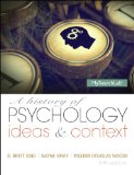 History of Psychology Ideas and Context 5th 9780205987184 Front Cover