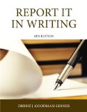 Report It in Writing  cover art