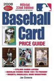 Baseball Card Price Guide 2008 22nd 2008 9780896896185 Front Cover
