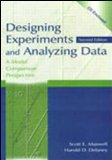 Designing Experiments and Analyzing Data A Model Comparison Perspective cover art