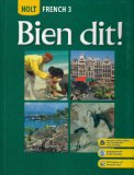 Holt Bien Dit! - French 3  9780030432187 Front Cover